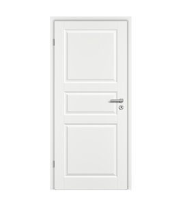 Türblatt STILE K3 Weisslack RAL 9016 - kleine Rundkante