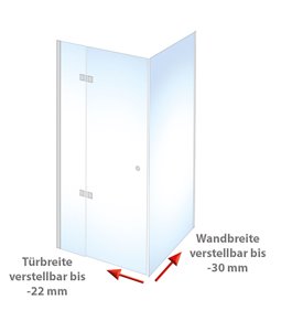 Eckdusche Angulli