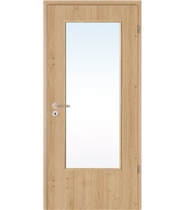 Türblatt Holzfurnier Eiche Lackiert LA