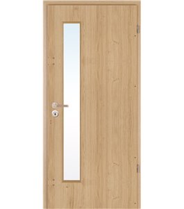 Türblatt Holzfurnier Eiche Lackiert LA-S-05