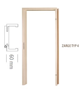 Zarge Holzfurnier Ahorn