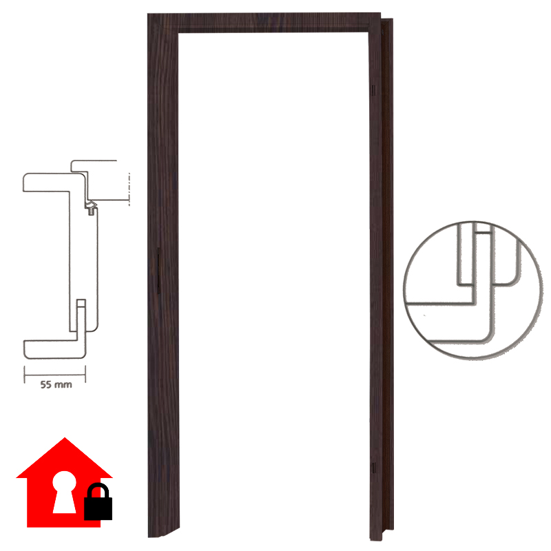 WET-Zarge CPL - Wenge WET-Zarge CPL - Wenge