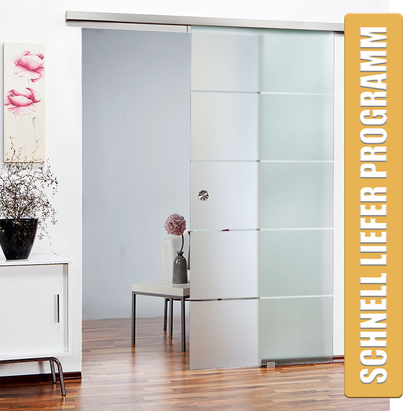 Glasschiebetür SLIM-LINE London Glasschiebetür SLIM-LINE London