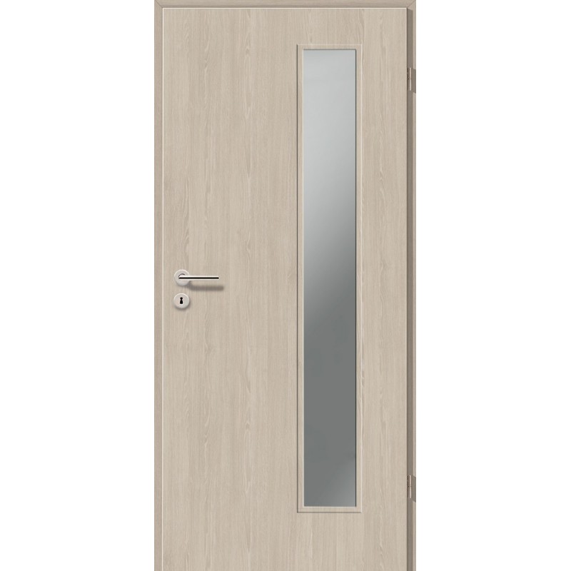 Holztüren - Türblatt CPL - Platineiche mit Lichtausschnitt LA-1B Holztüren - Türblatt CPL - Platineiche mit Lichtausschnitt LA-1B