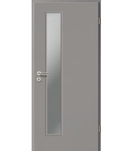 Holztüren - Türblatt CPL - Kitt mit Lichtausschnitt LA-1D