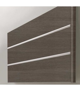 Lisenen-Türen - Pinie Grau Cross-3504