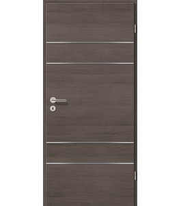 Lisenen-Türen - Pinie Grau Cross-3504