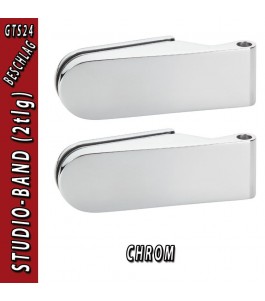 Glastürbeschlag OLIVER - CHROM