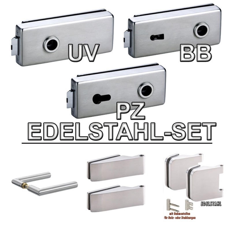 Glastürbeschlag DANIEL- Edelstahl Glastürbeschlag DANIEL- Edelstahl