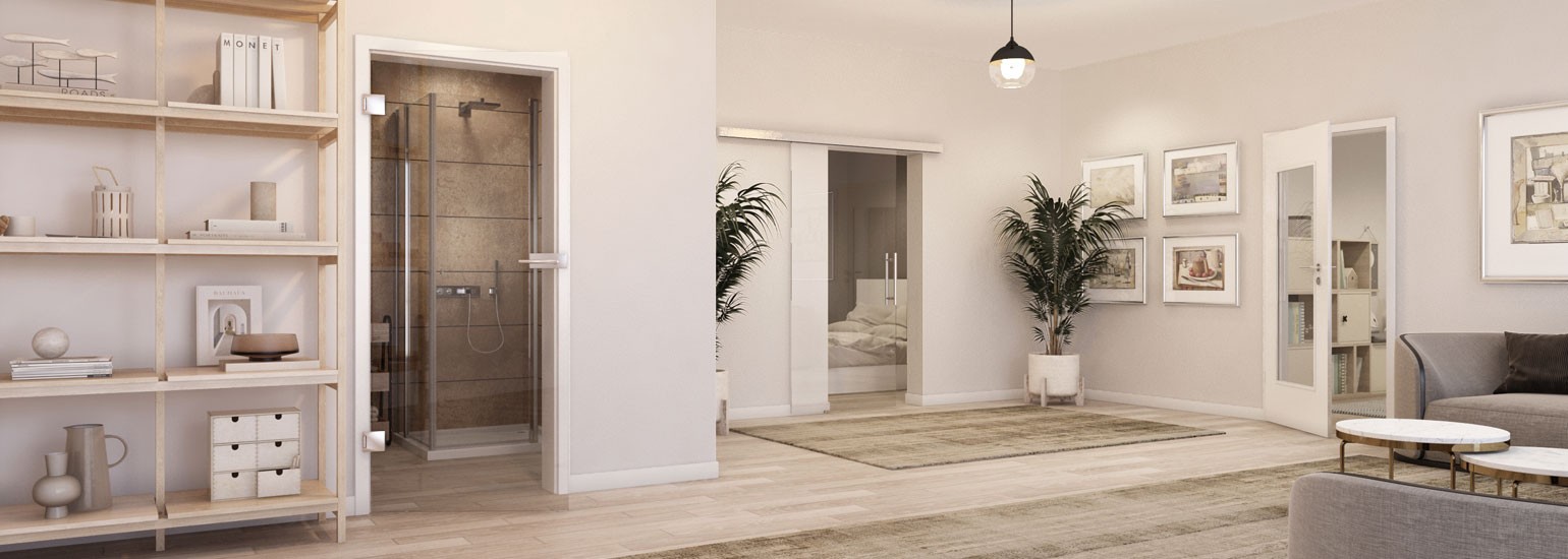 Stil und Komfort vereint - Genießen Sie die Momente der Entspannung mit unseren eleganten und funktionalen Duschkabinen.